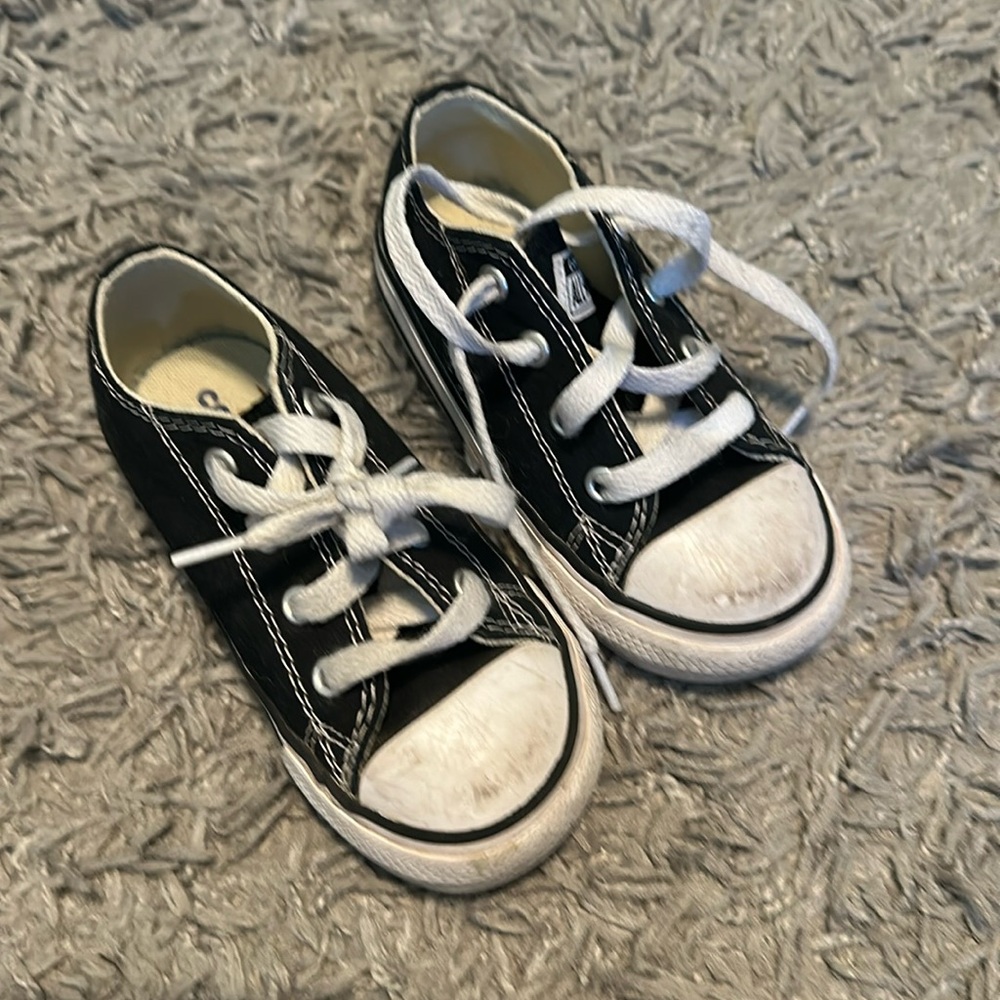 Black Converse Sneakers (Toddler)